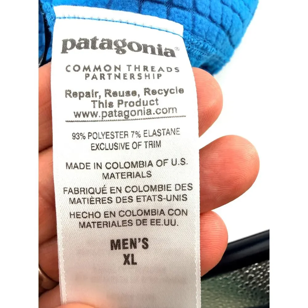 Patagonia R1 Pullover Fleece Half Zip Men's XL Outdoor Performance Ventura